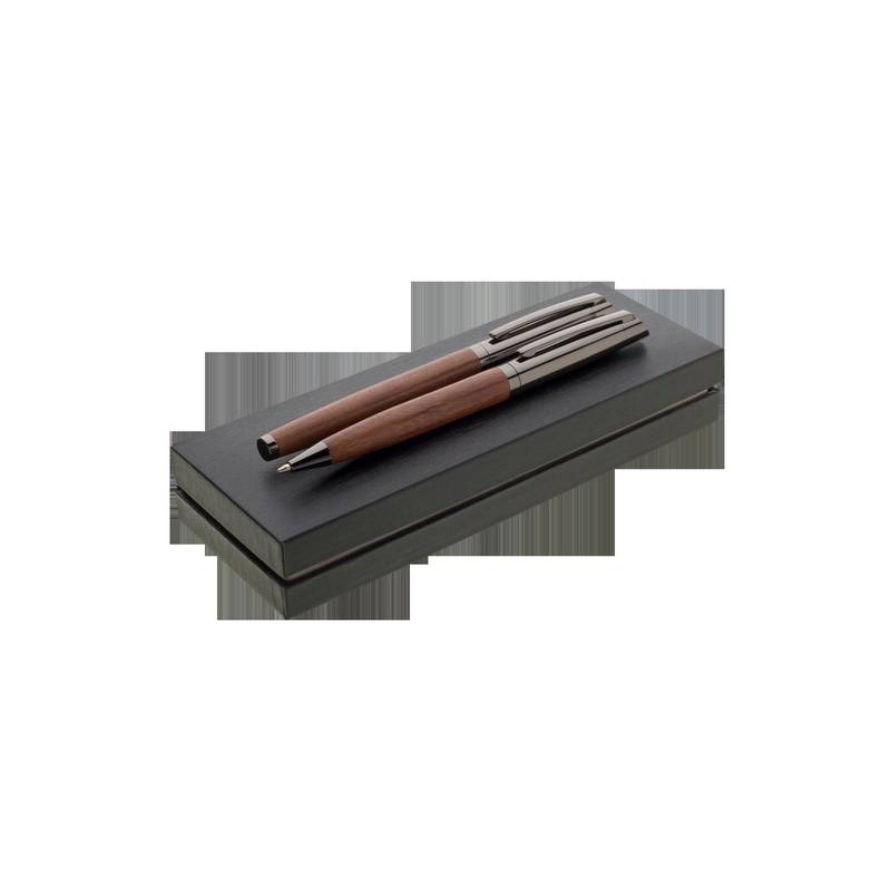 GENERO WOOD sada kov BP+RP, hnedá GENERO WOOD sada kov BP+RP, hnedá
