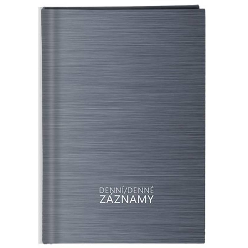 Denní záznamy - A5 - Šedý Denní záznamy - A5 - Šedý