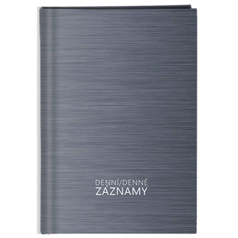 Denní záznamy - A5 - Šedý Denní záznamy - A5 - Šedý