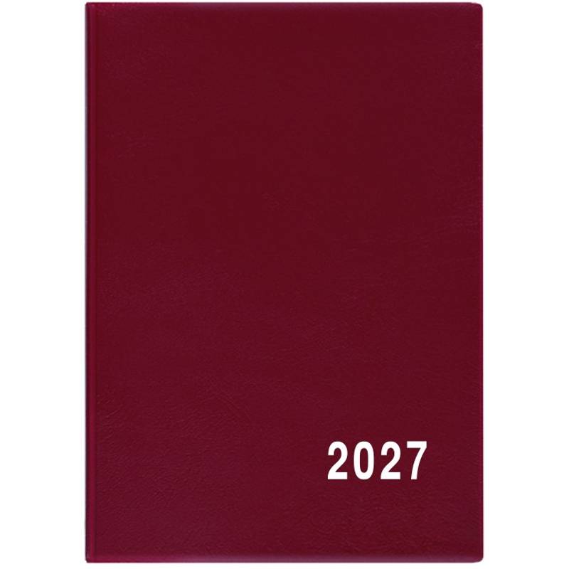 Měsíční diář - Anežka - PVC - bordó Měsíční diář - Anežka - PVC - bordó