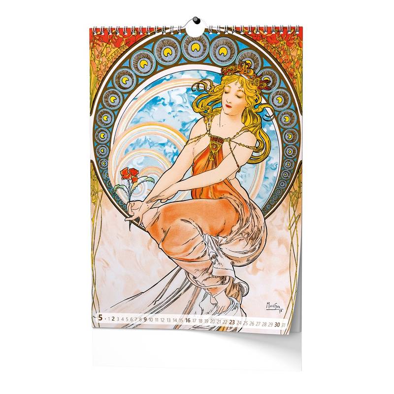 Nástěnný kalendář A3 - Alfons Mucha 2027 Nástěnný kalendář A3 - Alfons Mucha 2027
