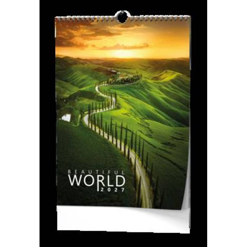 Nástěnný kalendář - Beautiful world - A3 Nástěnný kalendář - Beautiful world - A3