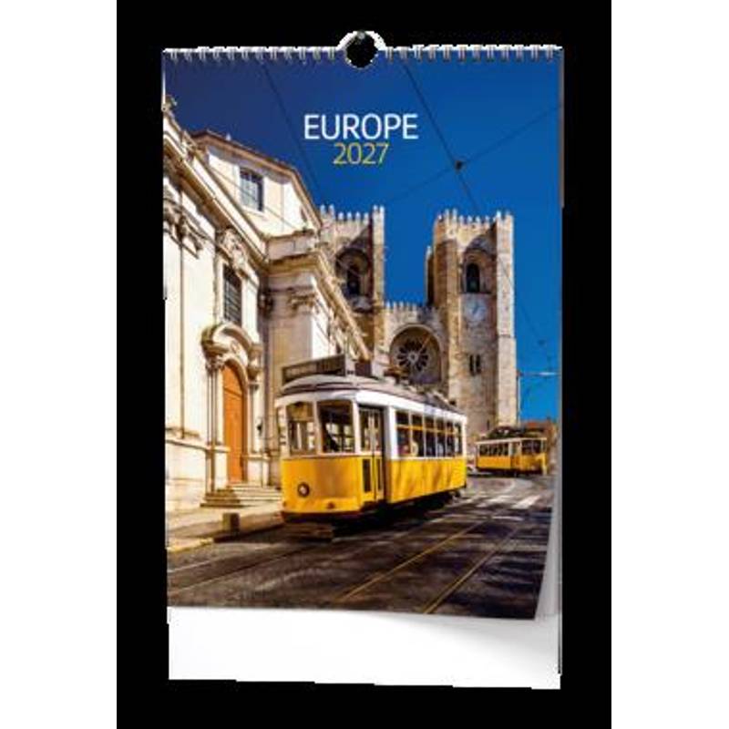 Nástěnný kalendář - Europe - A3 Nástěnný kalendář - Europe - A3