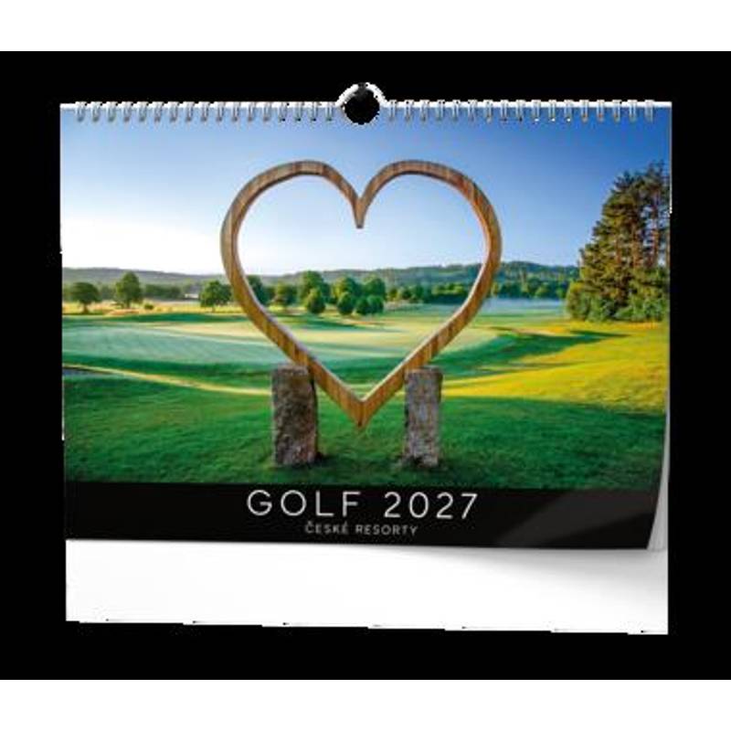 Nástěnný kalendář - Golf - české resorty Nástěnný kalendář - Golf - české resorty