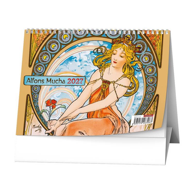 Stolní kalendář - Alfons Mucha 2027 Stolní kalendář - Alfons Mucha 2027