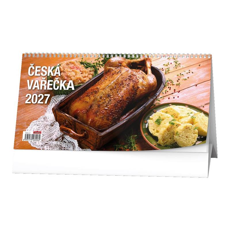 Stolní kalendář - Česká vařečka Stolní kalendář - Česká vařečka