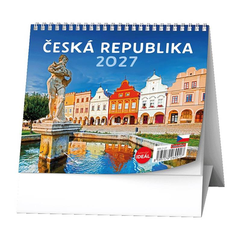 Stolní kalendář - IDEÁL - Česká republika Stolní kalendář - IDEÁL - Česká republika