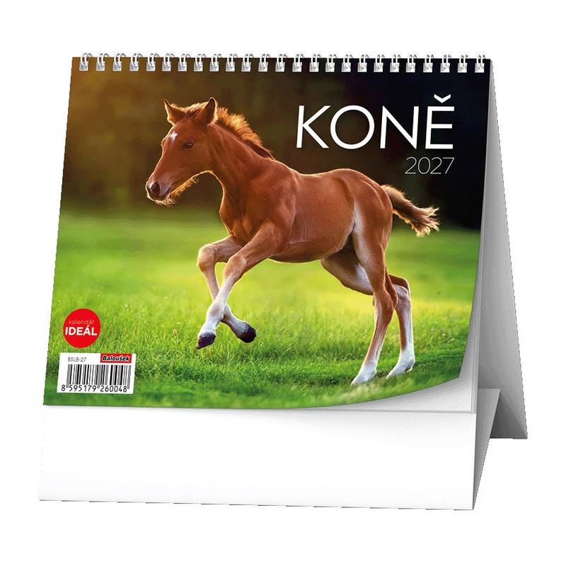 Stolní kalendář - IDEÁL - Koně Stolní kalendář - IDEÁL - Koně