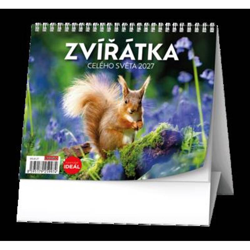 Stolní kalendář - IDEÁL - Zvířátka celého světa Stolní kalendář - IDEÁL - Zvířátka celého světa