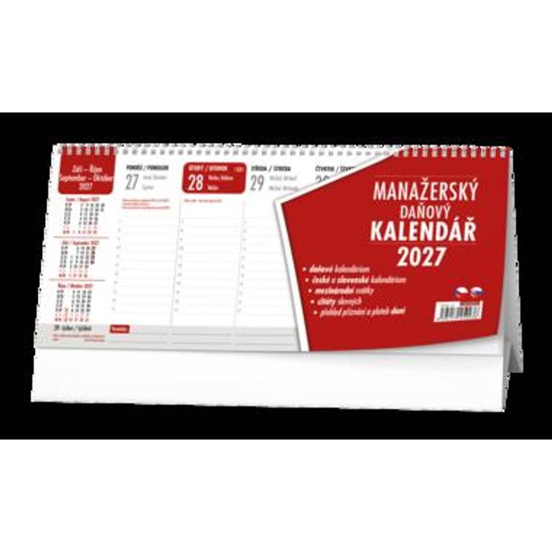 Stolní kalendář - Manažerský kalendář Stolní kalendář - Manažerský kalendář