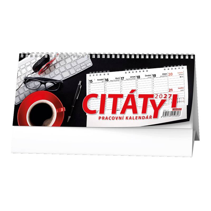 Stolní kalendář - Pracovní kalendář CITÁTY I Stolní kalendář - Pracovní kalendář CITÁTY I