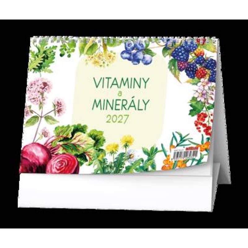 Stolní kalendář - Vitamíny a minerály Stolní kalendář - Vitamíny a minerály
