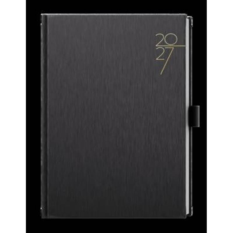 Týdenní diář - Oskar - ForMen - A5 - Black Týdenní diář - Oskar - ForMen - A5 - Black