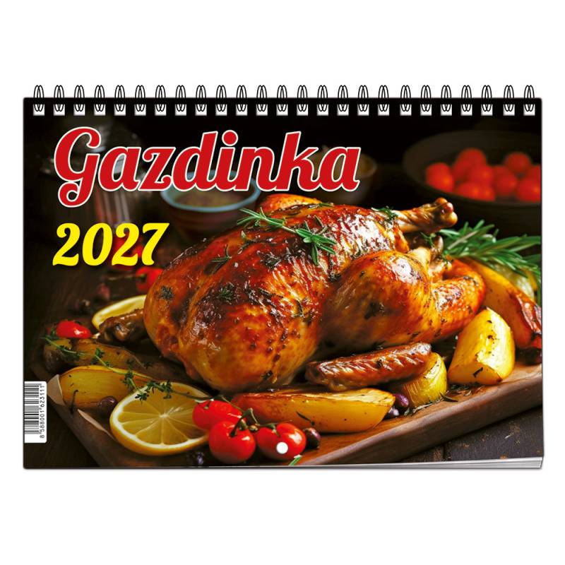 Nástenný kalendár GAZDINKA 2027 Nástenný kalendár GAZDINKA 2027
