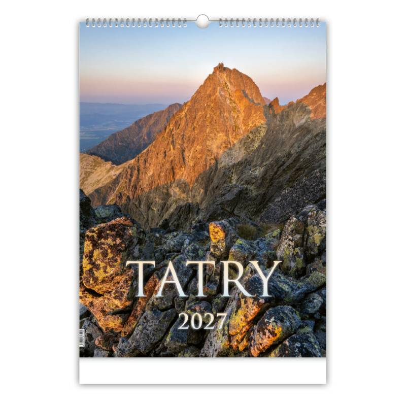 Nástenný kalendár TATRY 2027 Nástenný kalendár TATRY 2027