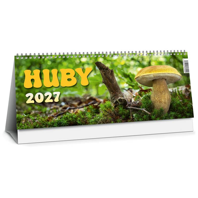 Stolový kalendár Huby 2027 Stolový kalendár Huby 2027