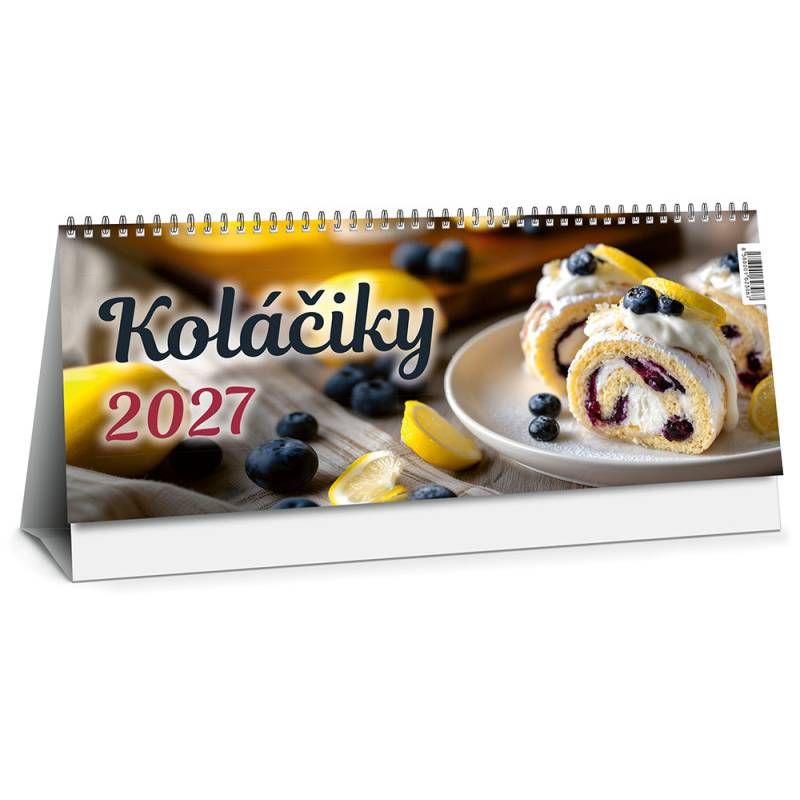 Stolový kalendár Koláčiky 2027 Stolový kalendár Koláčiky 2027