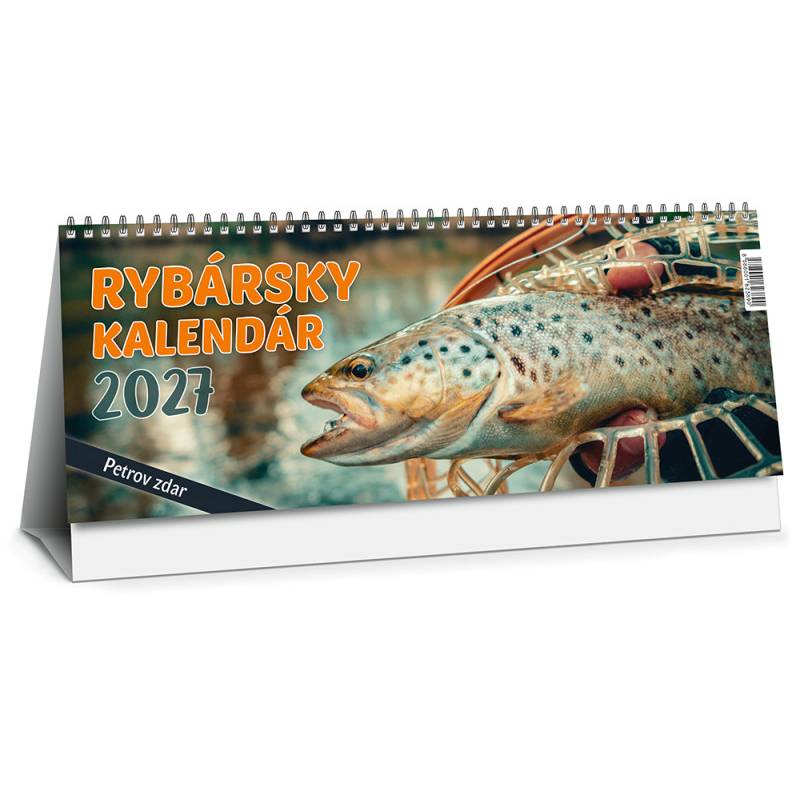 Stolový kalendár Rybársky 2027 Stolový kalendár Rybársky 2027