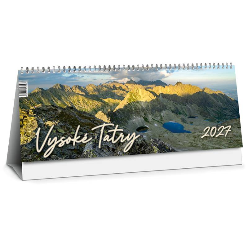 Stolový kalendár Vysoké Tatry 2027 Stolový kalendár Vysoké Tatry 2027