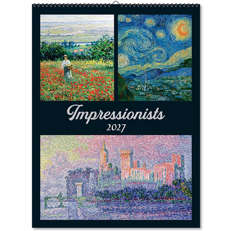 Nástenný kalendár Impressionists 2027 Nástenný kalendár Impressionists 2027