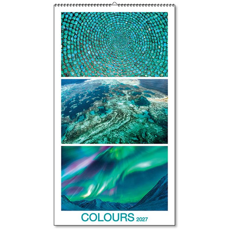Nástenný kalendár Colours 2027 Nástenný kalendár Colours 2027