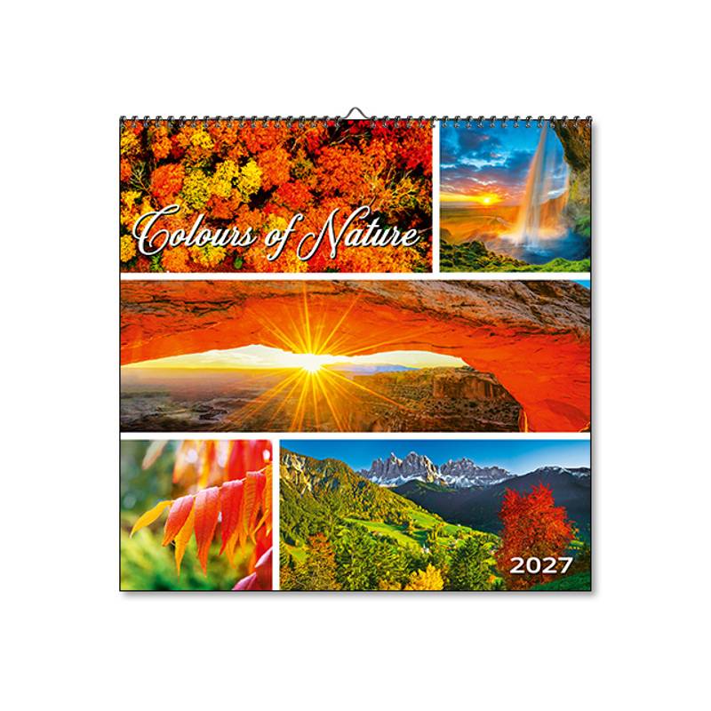 Nástenný kalendár Colours of nature 2027 Nástenný kalendár Colours of nature 2027