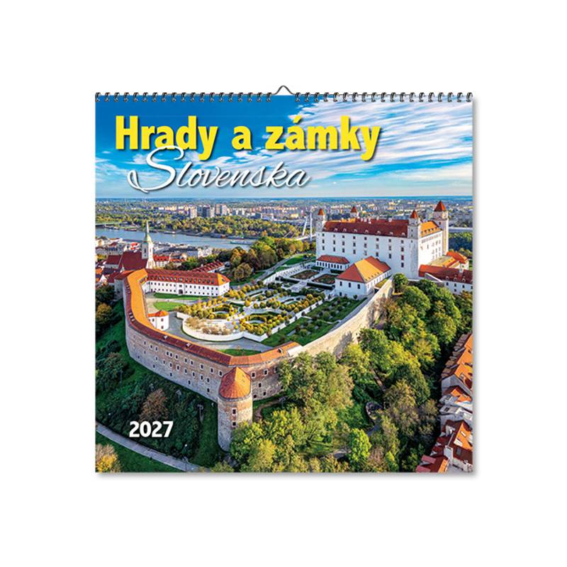 Nástenný kalendár Hrady a zámky Slovenska 2027 Nástenný kalendár Hrady a zámky Slovenska 2027
