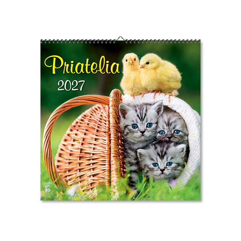 Nástenný kalendár Priatelia 2027 Nástenný kalendár Priatelia 2027