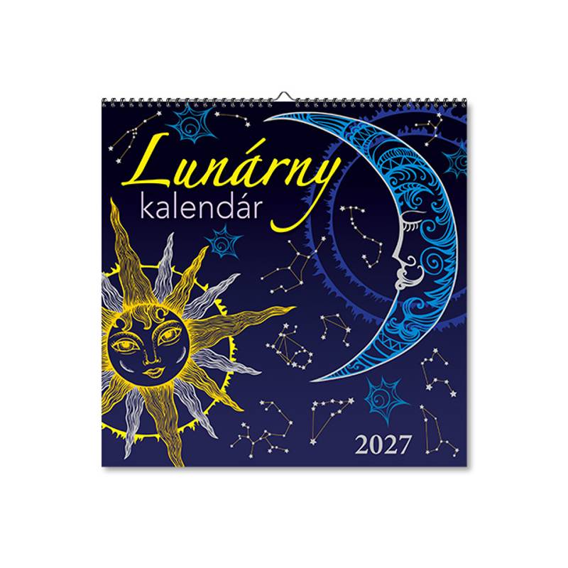 Nástenný kalendár Lunárny kalendár 2027 Nástenný kalendár Lunárny kalendár 2027