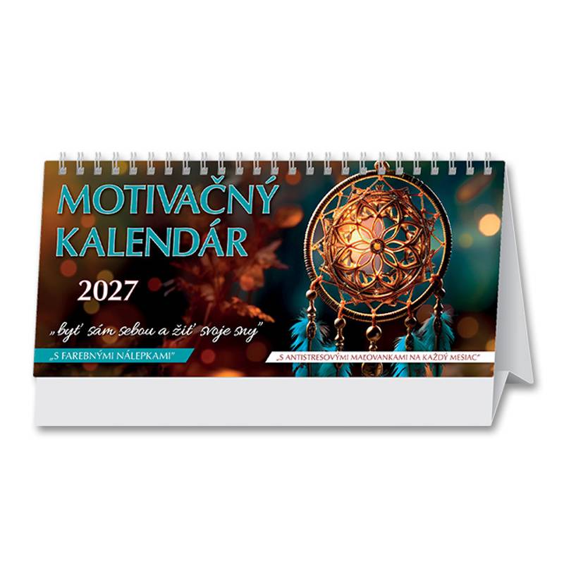 Stolový kalendár Motivačný 2027 Stolový kalendár Motivačný 2027