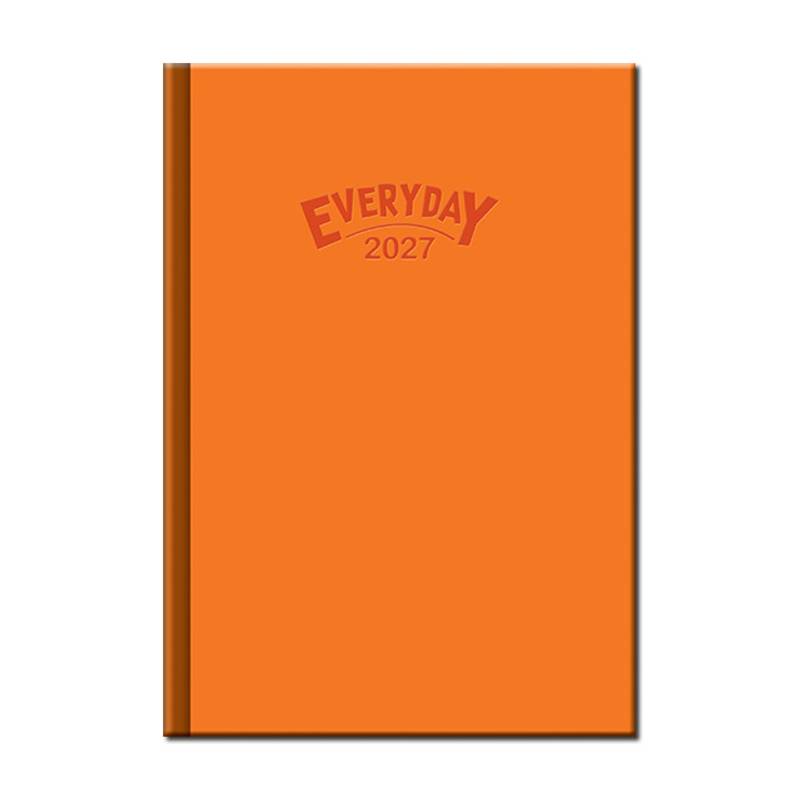 Denný diár A5 Everyday oranžový 2027 Denný diár A5 Everyday oranžový 2027