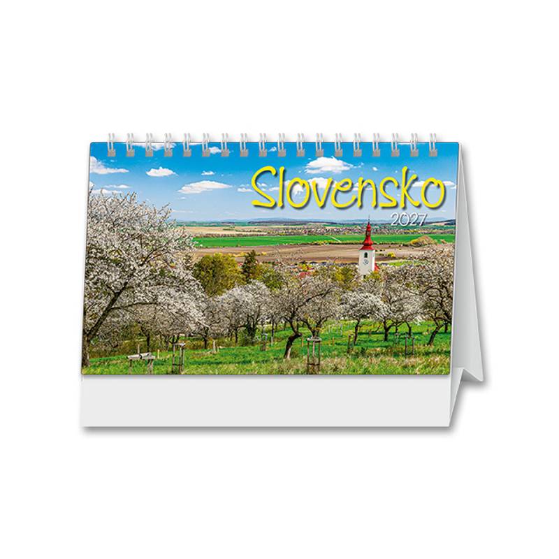 Stolový kalendár Slovensko špeciál 2027 Stolový kalendár Slovensko špeciál 2027