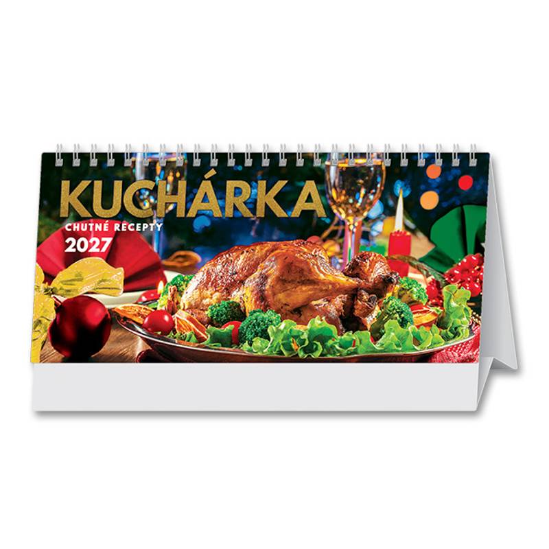 Stolový kalendár Kuchárka 2027 Stolový kalendár Kuchárka 2027