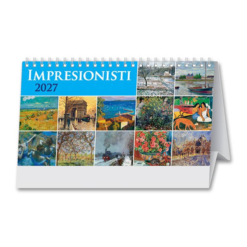 Stolový kalendár Impresionisti 2027 Stolový kalendár Impresionisti 2027
