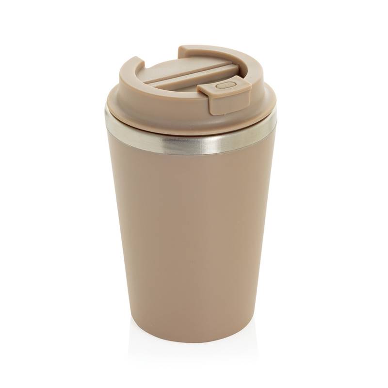 Termo hrnček 350ml Java z RCS recykl. PP, hnedá Greige Termo hrnček 350ml Java z RCS recykl. PP, hnedá Greige