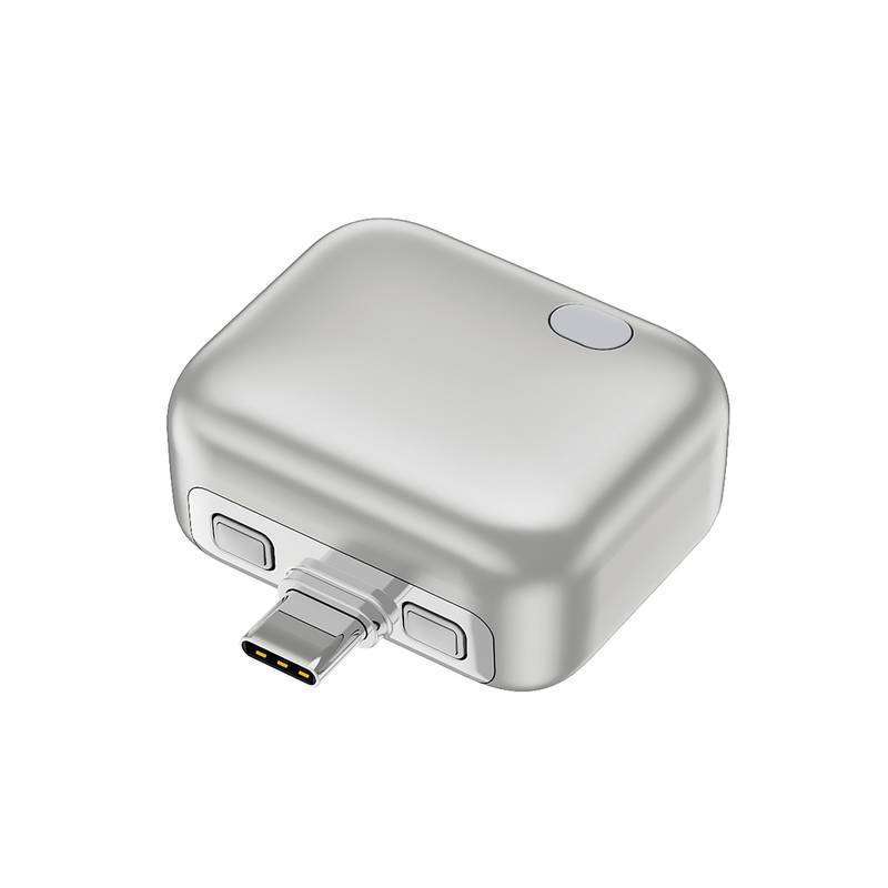 ChargeGuard RCS USB-C adaptér s auto - odpojením nabíjania, sivá Silver ChargeGuard RCS USB-C adaptér s auto - odpojením nabíjania, sivá Silver
