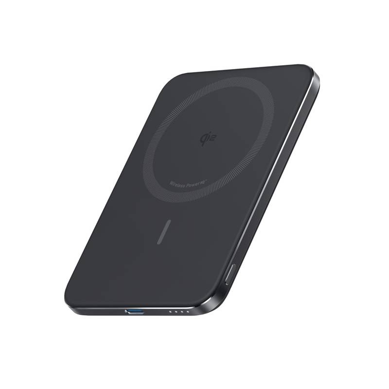 Anker Nano Wireless Power Bank 5K 15 W MagGo Slim Qi2, čierna, čierna Anker Nano Wireless Power Bank 5K 15 W MagGo Slim Qi2, čierna, čierna