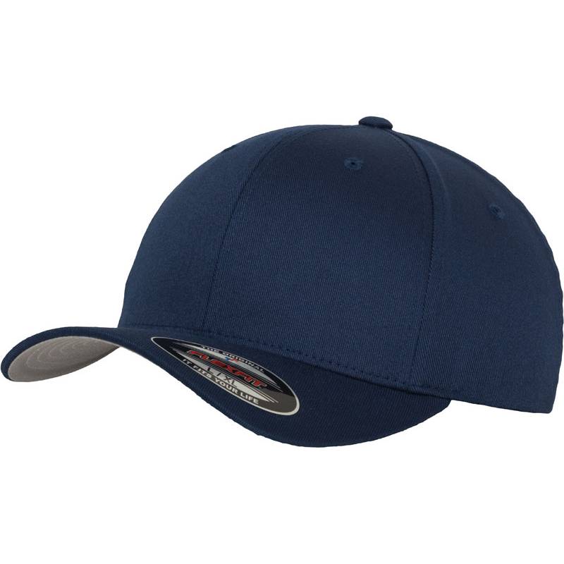 Flexfit | 6277, 6 panelová vlnená česaná šiltovka Flexfit, modrá Navy, Toddler Flexfit | 6277, 6 panelová vlnená česaná šiltovka Flexfit, modrá Navy, Toddler