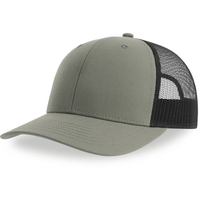 Atlantis | Bryce, 6 panelová Trucker šiltovka, sivá - čierna, onesize Atlantis | Bryce, 6 panelová Trucker šiltovka, sivá - čierna, onesize