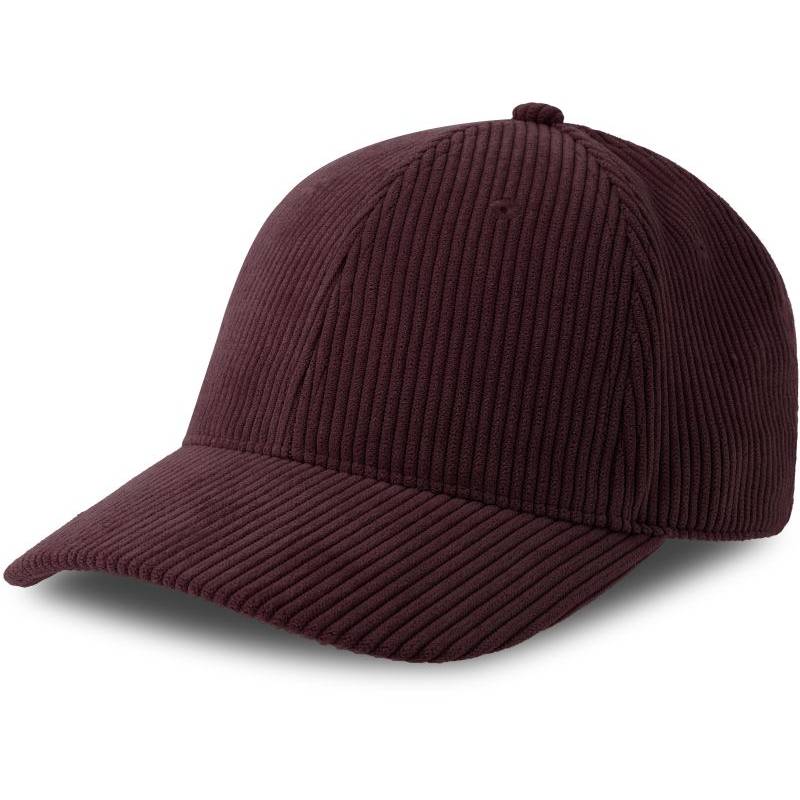 Atlantis | Cordy-S, 6 panelová menčestrová šiltovka, červená Burgundy, onesize Atlantis | Cordy-S, 6 panelová menčestrová šiltovka, červená Burgundy, onesize