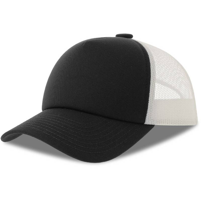 Atlantis | Record-S, 5 panelová Trucker šiltovka, čierna, onesize Atlantis | Record-S, 5 panelová Trucker šiltovka, čierna, onesize