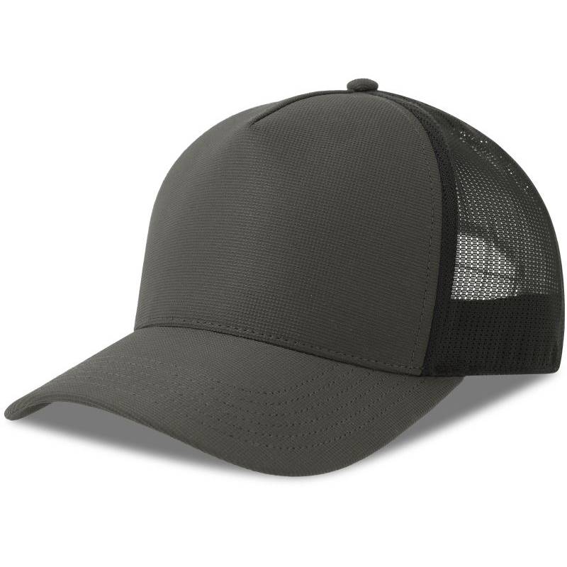 Atlantis | Dempo, 5 panelová Trucker šiltovka, sivá Dark - čierna, onesize Atlantis | Dempo, 5 panelová Trucker šiltovka, sivá Dark - čierna, onesize