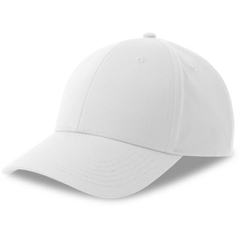 Atlantis | Bolt-S, 6 panelová baseballová šiltovka, biela, onesize Atlantis | Bolt-S, 6 panelová baseballová šiltovka, biela, onesize