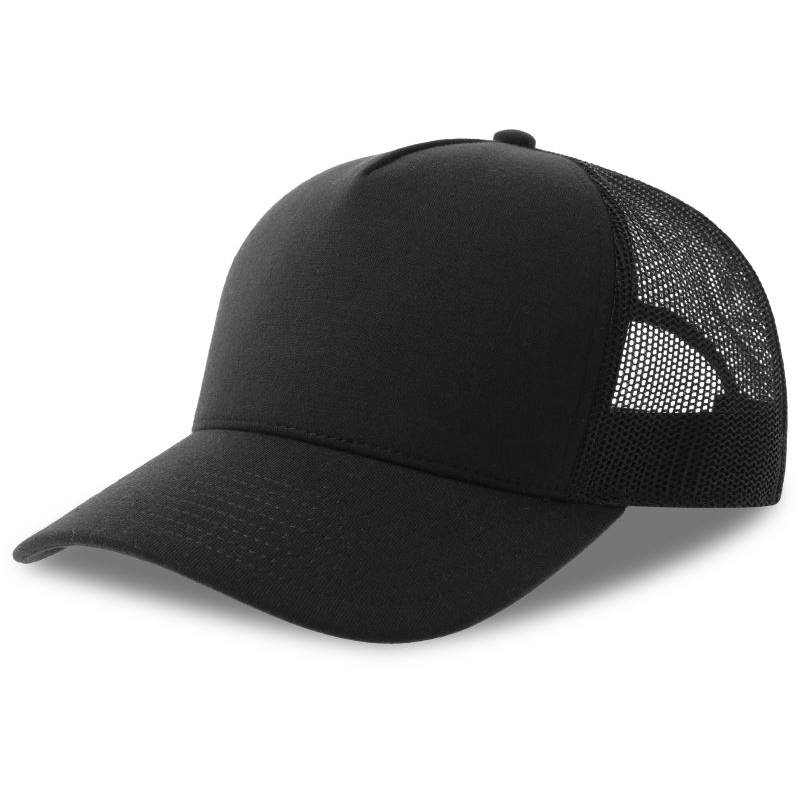 Atlantis | Rapper Jersey-S, 5 panelová Trucker šiltovka, čierna, onesize Atlantis | Rapper Jersey-S, 5 panelová Trucker šiltovka, čierna, onesize