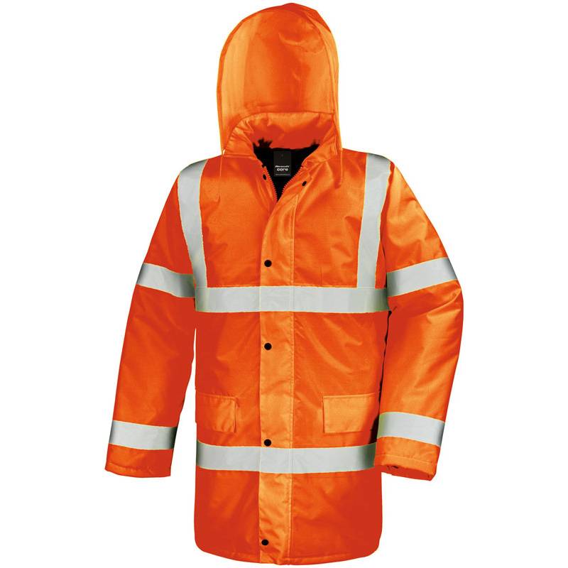 Result Core | R218X, EN ISO 20471:2013 bezpečnostní parka, oranžová Ffluorescent, S Result Core | R218X, EN ISO 20471:2013 bezpečnostní parka, oranžová Ffluorescent, S