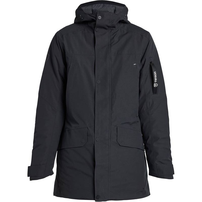 Tenson | Vision Parka Men, Pánská zateplená parka, černá, S Tenson | Vision Parka Men, Pánská zateplená parka, černá, S