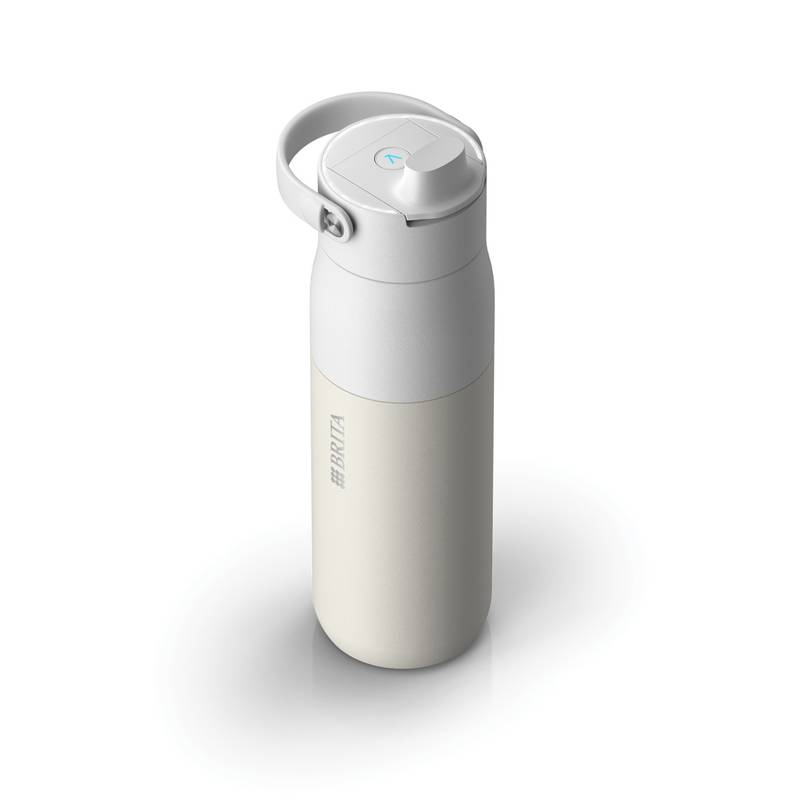 BRITA LARQ iQ Track Purify Clean fľaša, 680 ml, biela BRITA LARQ iQ Track Purify Clean fľaša, 680 ml, biela