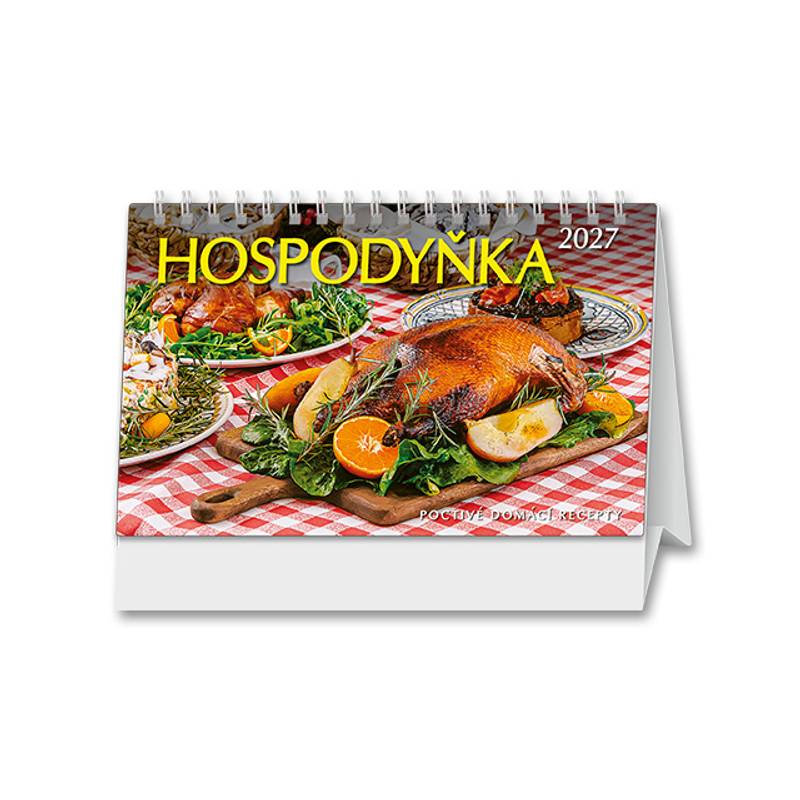 Kalendář 2027 stolní: HOSPODYŇKA Kalendář 2027 stolní: HOSPODYŇKA