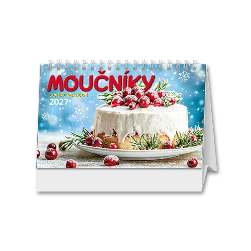 Kalendář 2027 stolní: MOUČNÍKY Kalendář 2027 stolní: MOUČNÍKY