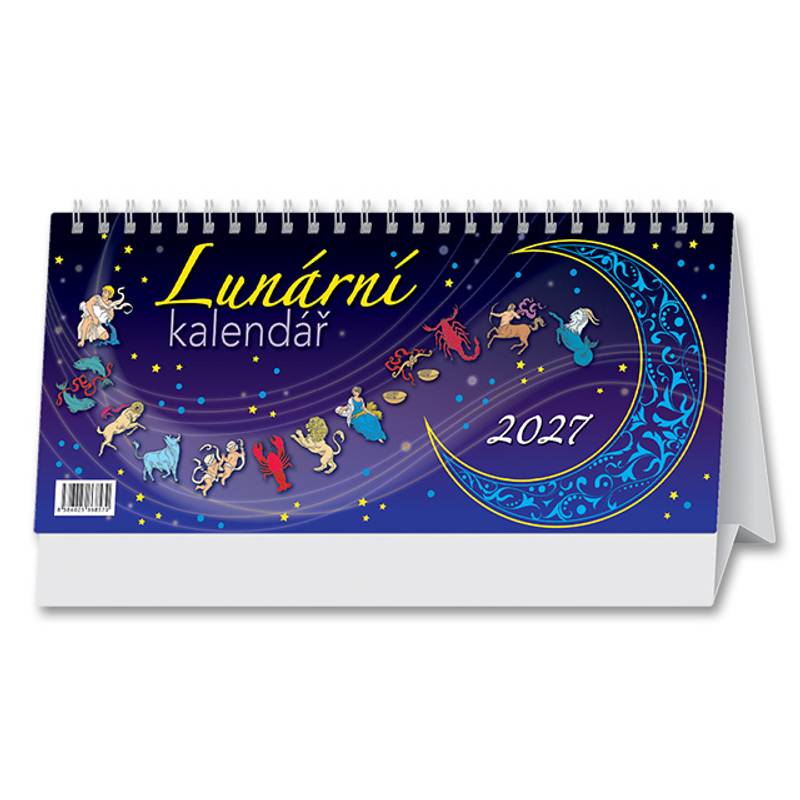 Kalendář 2027 stolní: LUNÁRNÍ KALENDÁŘ Kalendář 2027 stolní: LUNÁRNÍ KALENDÁŘ